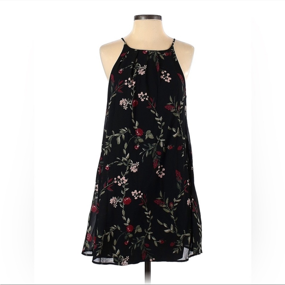 Blue Rain Floral Dress Size XS
